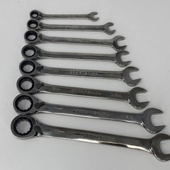 Craftsman 8 Pc Metric Reversible Ratcheting Comb. Wrench Set USA GK 8MM – 18MM