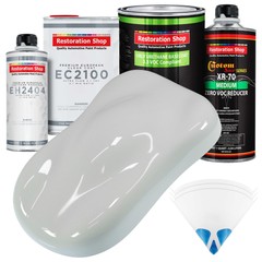 Majestic Purple LOW VOC Urethane Basecoat Paint Quart Kit & European Clear Coat