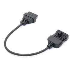 Car OBD Diagnostic Adapter Cable 10 Pin Connector for Efficient Fault Detection