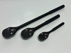 NEW Proto Tools USA 3pc Black Industrial Finish Ratchet Set, 3/8″ & 1/2″ Drive