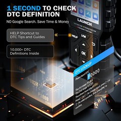 LAUNCH OBD2 Scanner CR529 OBDII Code Reader Car Check Engine Diagnostic Tool I/M