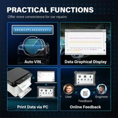 2026 Newest Topdon Phoenix Plus BT Bidirectional Car Diagnostic Scanner Tool