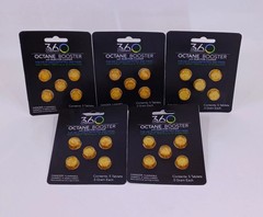 The 360 Company Octane Booster With Injector Cleaner 5 pack (25 Tablets)