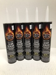 Black Seam Sealer 5 tubes Auto Body Professional Grade