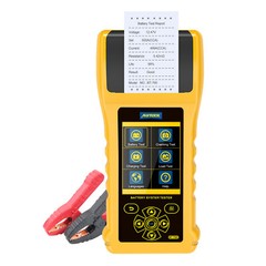 6V 12V 24V Car Battery Tester Cranking Charging Load Test Analyzer With Printer
