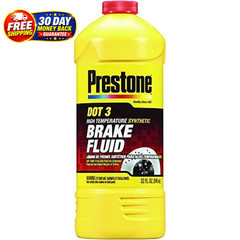 AS401 DOT 3 Synthetic Brake Fluid – 32 oz. 32 oz, Pack of 1, No Color