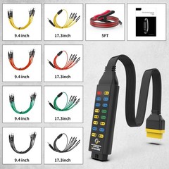 OBD2 Breakout Box – 16-Pin CAN Diagnostic Tool for OBDII Protocol & Power Detect