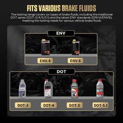Electric Brake Fluid Bleeder Machine Bleeding Vacuum Pressure Brake Fluid Tester