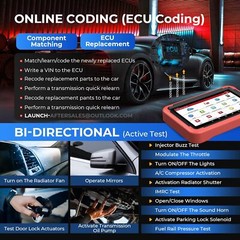 2024 Launch X-431 PROS V5.0 Car Diagnostic Scanner Tool TPMS Support CANFD DOIP