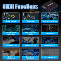 KONNWEI MAXOBD Full System Scanner Bluetooth 5.2 For Android IOS OBD Diagnostic