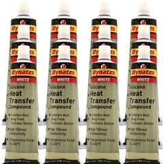 Dynatex Silicone Heat Transfer 5 oz Tube High Conductivity (12-Pack)