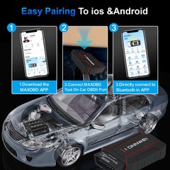 KONNWEI MAXOBD Full System Scanner Bluetooth 5.2 For Android IOS OBD Diagnostic