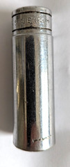 Snap-on Tools 3/8″ Drive 9/16″ SAE DEEP 6-Point Chrome Socket SFS181 USA WB6AG