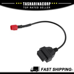 Piece of 1 6 Pin to OBDII Cable Cord Diagnostic Adapter fit for Harley Davidson