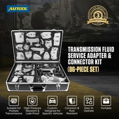 Fluid Flush Transmission Gearbox Cleaning Oil Exchange Machine +86PC ATF Adapter