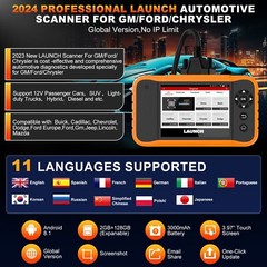 2024 LAUNCH X431 CRE 2.0 Bidirectional Diagnostic Scanner Tool For Ford/GM/Chevy