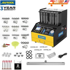 AUTOOL CT500 Car GDI FSI EFI Ultrasonic Fuel Injector Cleaner Tester Machine US