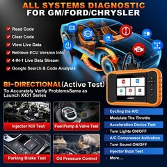 2024 LAUNCH X431 CRE 2.0 Bidirectional Diagnostic Scanner Tool For Ford/GM/Chevy