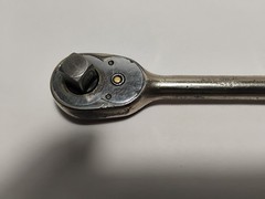 Vintage Snap On 3/8 Drive Ferret Ratchet F-70N