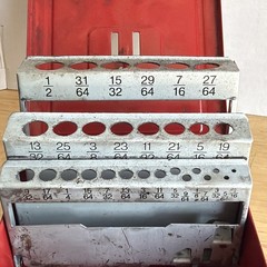 Snap On Tools Cobalt Drill Bit Set 29pc 1-16″ to 1/2″ DBC229 INCOMPLETE READ!