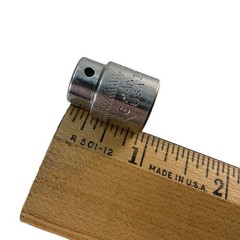 MAC Tools M6 12MM Shallow Chrome Socket 12mm 1/4″ Drive 6 Point USA M612MM