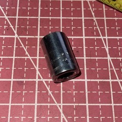 Craftsman 43508 S-AC 10 MM Metric 1/4 Drive 6 Point Socket SAC 10MM