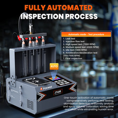 FOXWELL JT400 GDI EFI Fuel Injector Tester Cleaner Ultrasonic Cleaning Machine