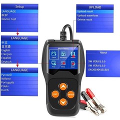 KONNWEI KW600 Car Battery Tester Tool 12V 100-2000CCA Digital Auto Diagnostic