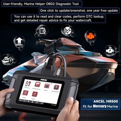 Motorcycle Scanner Full System Diagnostic Tool ABS OBD2 Bidirectional ECU Coding
