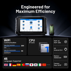 2024 TOPDON Phoenix Plus Key Programming Tool Full System Diagnostic Scanner