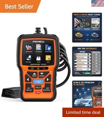 Plug and Play NT301 OBDII Vehicle Diagnostic Scanner with Engine Readiness Alert