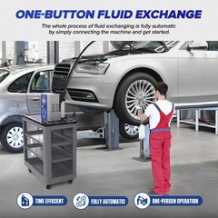 Electric Brake Bleeder Bleeding Kit Automatic Brake Fluid Oil Exchanger Machine