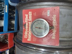 TIF Glycerin-Filled Replacement Gauge 1/4″ NPT Recalibratable Part# TIF9662R