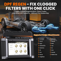 HD8000 Diesel Heavy Duty Truck Scanner Full System HD OBD Diagnostic Tool DPF