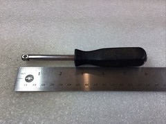 SNAP-ON TM4CS – 6”LONG, BLACK,HARD HANDLE, 1/4” DR., DRIVER/EXTENSION-USA-NICE