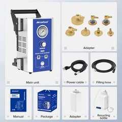 Electric Brake Bleeder Bleeding Kit Automatic Brake Fluid Oil Exchanger Machine