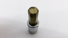 Snap-on tools USA metric 3/8″ drive 10mm Standard Hex Bit Socket FAM10B Nice!