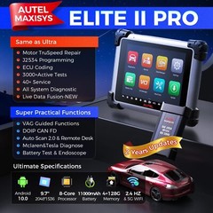 Autel MaxiSys Elite II PRO Diagnostic Scanner Programming Motor TruSpeed Repair