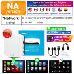 CarlinKit HDMI Android 13 CarPlay AI Box (SDM660/6225, Wireless, 8GB+128GB)
