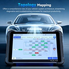 MUCAR 892BT PRO OBD2 Diagnostic All System Scanner J2534 Topology Map 35+Service