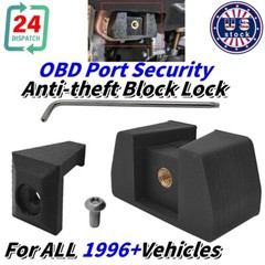 Universial For ALL Vehicles 1996+ OBD Port Security Anti-theft Lock OBD 2 Port