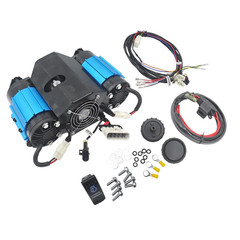 Twin Air Compressor High Output For Universal TOP#CKMTA12 12 Volts Replacement