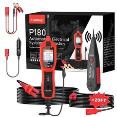 Topdiag P180 Circuit Breaker Finder Tool Injector Tester AC/DC Voltage Detection