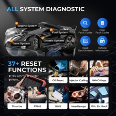 2025 LAUNCH X431 Pros V5.0 Pros V+ Elite OBD2 Diagnostic Car Scanner Key Coding