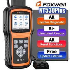 Foxwell NT530 Plus Bidirectional OBD2 Scanner Battery Reset TPMS ABS For Audi