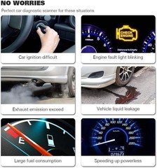 KONNWEI KW310 Diagnostic Scanner Code Reader Check Engine Fault I/M Readiness