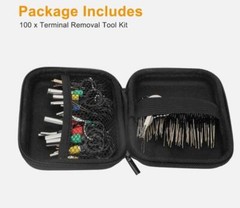 100* Car Terminal Removal Tool Electrical Wire Plug Connector Pin Extractor Kit