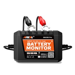 ANCEL BM300 Pro 6V 12V 24V Battery Test Monitor – Bluetooth 5.3 (Upgraded BM300)
