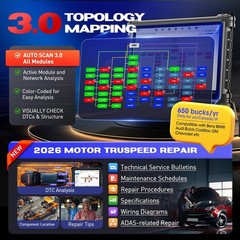 【2026 US FLAGSHIP】| ⭐⭐⭐⭐⭐Autel Ultra S2 MaxiSys VCMI2 J2534 6in1 AI Diagnostics