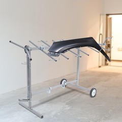 360° Rotatable Car Body Paint Rack for Automotive Bumpers Fenders Doors Hoods